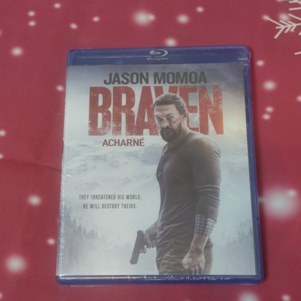 JASON Momoa the braven blue ray DVD